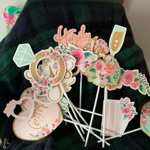 Miss. Bridal shower photo props